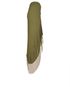 Balmain Metal Fringed Pareo Midi Skirt, side view