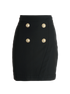 Balmain Button Detail Mini Skirt, front view