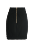 Balmain Button Detail Mini Skirt, back view