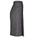 Balenciaga Boucle Wrap Skirt, side view