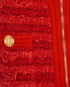 Balmain Tweed Skirt, £350, Clothing, Red, Viscose, Other view
