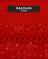 Balmain Tweed Skirt, £350, Clothing, Red, Viscose, Other view