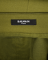 Balmain Gold Ring Zipped Skirt, other view