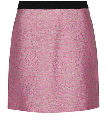 Balenciaga Mini Pattern Skirt, front view