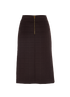 Bottega Veneta Quilted Skirt, back view
