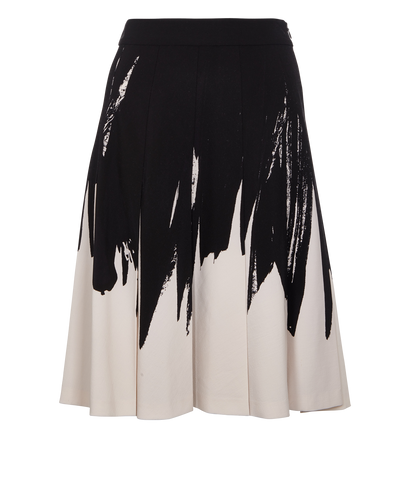 Bottega Veneta Abstract Print Skirt, front view
