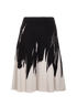 Bottega Veneta Abstract Print Skirt, front view