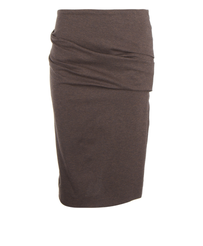 Brunello Cuccinelli Ruched Mini Skirt, front view