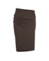 Brunello Cucinelli Ruched Knee Length Skirt, front view