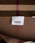 Burberry Check Midi Skirt, &pound;220, Clothing, Brown, Polyester (Polymer), Other view