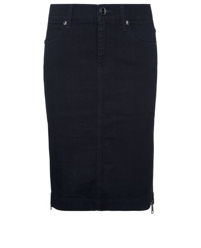 Burberry Midi Denim Skirt, front view