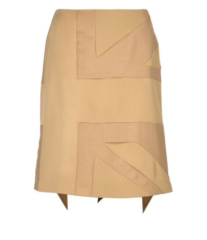 Burberry Union Jack Skirt, front view