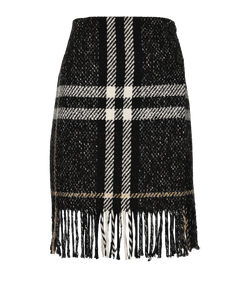 Burberry Mini Skirt, Wool, Multi, UK6, 3*