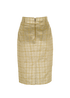 Burberry Pencil Skirt, back view