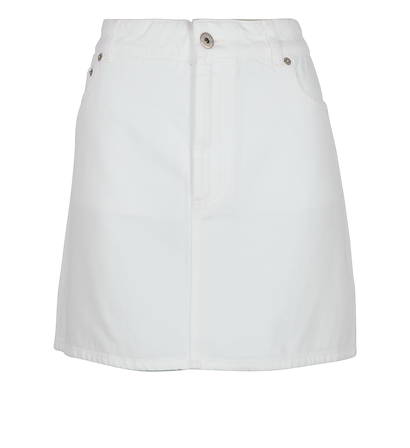 Burberry Denim Skirt, front view