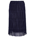 Burberry Pleated Mesh Skirt, front view