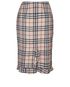 Burberry Nova Check Pencil Skirt, back view