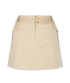 Celine Cargo Mini Skirt, &pound;350, Clothing, Beige, Wool, Front view