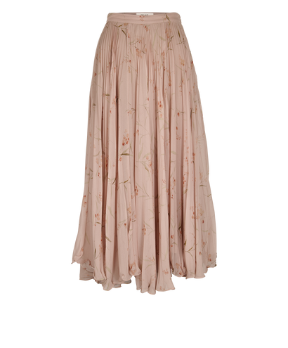 Celine Floral Pleated Dress, front view