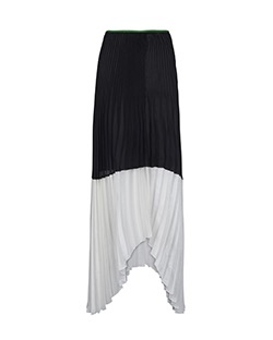 Celine Maxi Skirt, Viscose, Black, UK 12