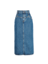 Celine Denim Midi Skirt, front view