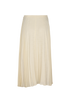 Celine Triomphe Pleated Midi Skirt, back view