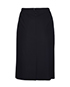 Celine Black Midi Skirt, back view