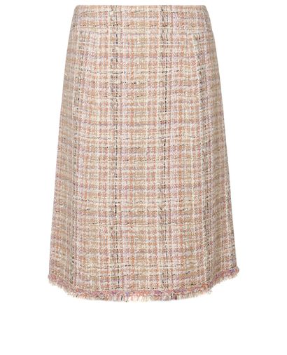 Chanel 2007 Tweed Pencil Skirt, front view