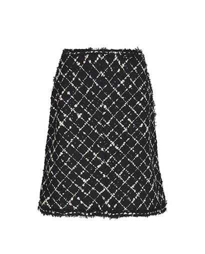 Chanel Cross Weave Sparkle Skirt, front view