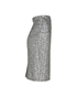 Chanel Silver Skirt, side view