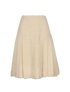 Chanel Tweed Pleated Skirt, front view