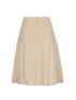 Chanel Tweed Pleated Skirt, back view