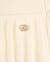 Chanel Pleated Skirt, &pound;495, Clothing, Cream, Wool, Other view