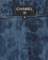 Chanel Printed Denim Skirt, other view