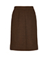 Chanel A Line AW 1996 Skirt, front view