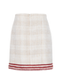 Chanel Paris-Hamburg 2018 Tweed Skirt, back view