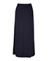 Chanel Side Split Maxi Skirt, back view