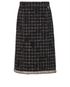 Chanel Tweed Midi Skirt, front view