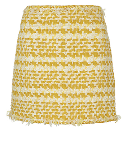 Chanel 2018 Spring Tweed Skirt, front view
