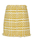 Chanel 2018 Spring Tweed Skirt, back view
