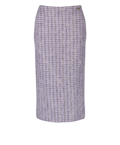 Chanel Tweed Pencil Skirt, front view