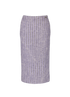 Chanel Tweed Pencil Skirt, front view