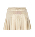 Chanel Pleated Mini Skirt, back view