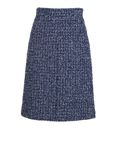 Chanel Tweed A Line Skirt, front view