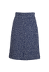 Chanel Tweed A Line Skirt, front view