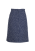 Chanel Tweed A Line Skirt, back view