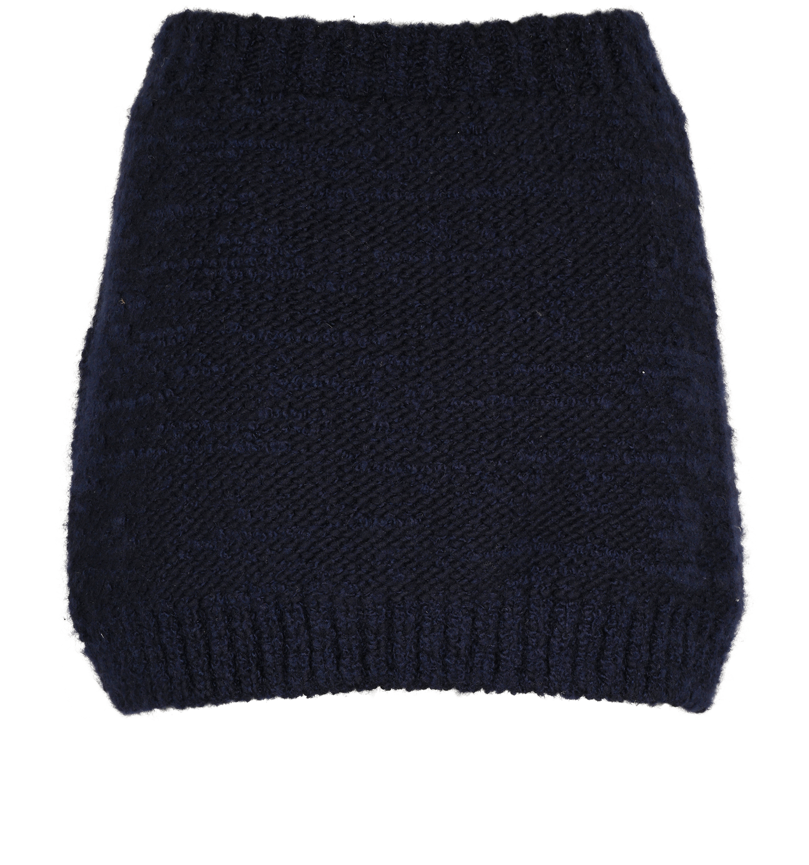 Chanel Mini Skirt, &pound;275, Clothing, Navy, Cashmere/Wool, Back view