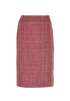 Chanel 98A Tweed Skirt, front view