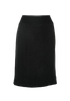 Chanel 98A Tweed Midi Skirt, front view