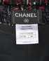 Chanel Tweed Midi Skirt, £450, Clothing, Black/Grey/Red, Wool, Other view